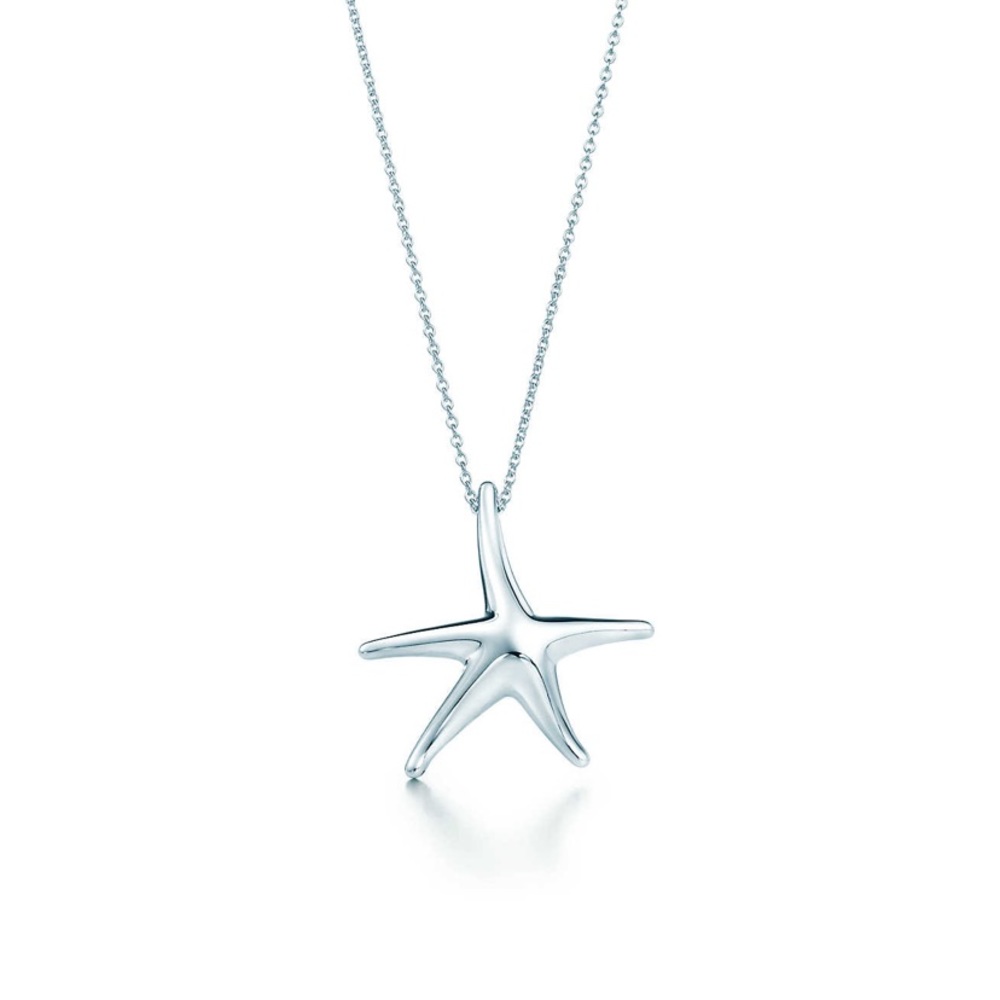 Tiffany&Co. Elsa Peretti Starfish Pendant Necklace
